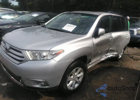 2012 Toyota Highlander Se V6 from USA, damaged, VIN 5TDBK3EH5CS146690